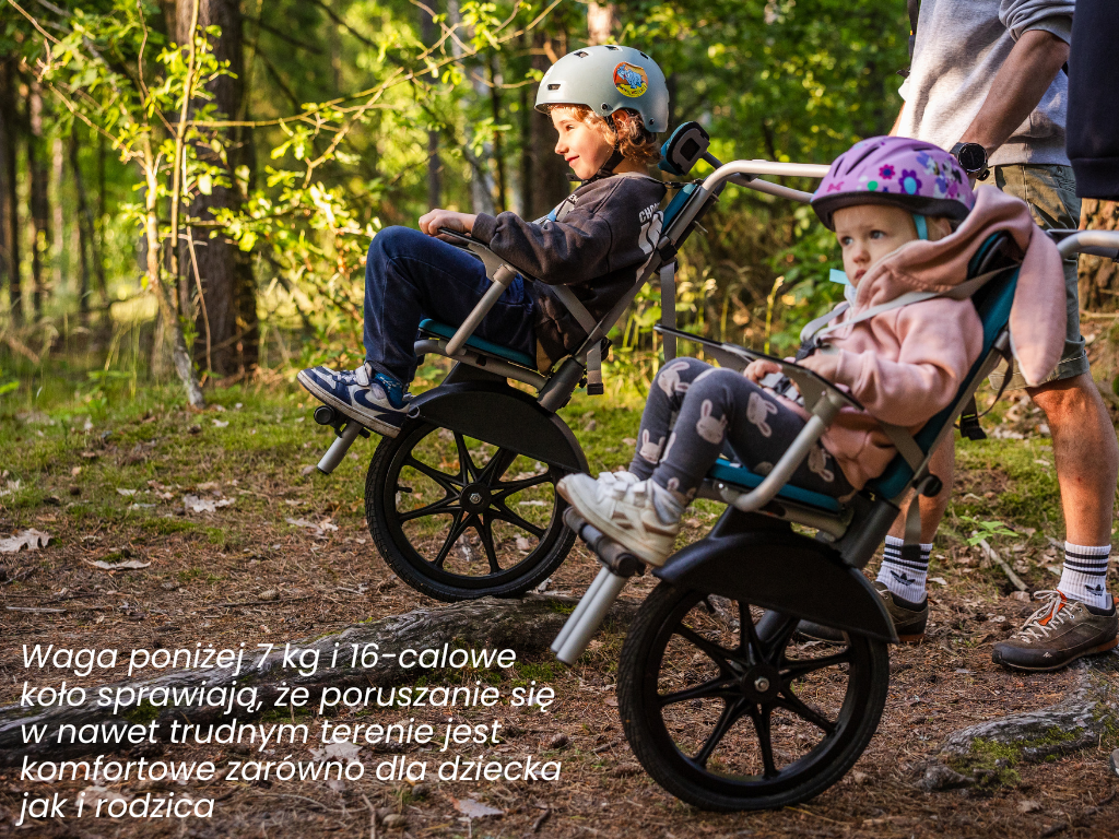 Wózek z jednym kołem MONOPi INFANO
